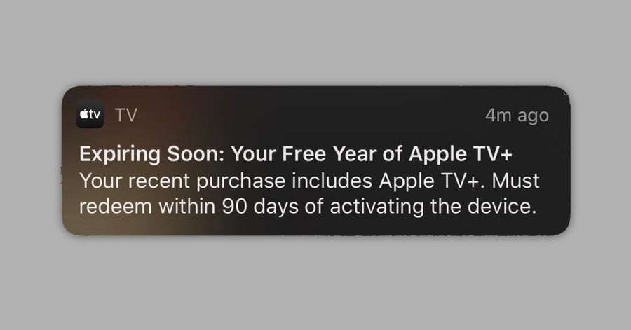 free trial expiration notification