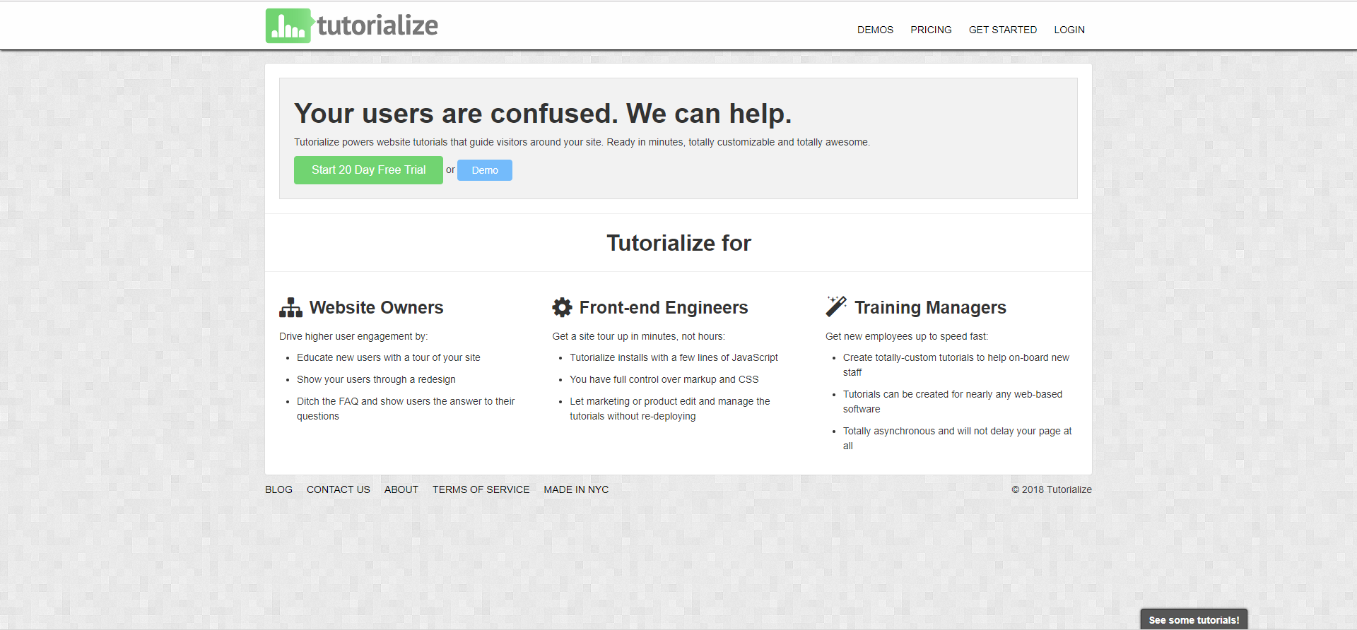 tutorialize